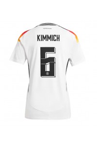 Tyskland Joshua Kimmich #6 Fotballdrakt Hjemme Klær Dame EM 2024 Korte ermer